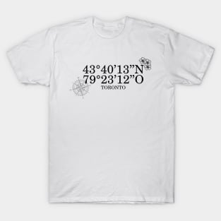 Toronto Contact Information T-Shirt